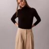 Ayarlanabilir Geniş Paça Chino Pantolonlar Ayarlanabilir Geniş Paça Chino Pantolonlar