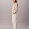 Barrel Leg Cropped Pantolonlar Barrel Leg Cropped Pantolonlar