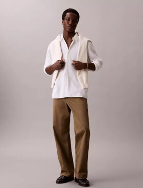 Bol Pamuklu Cotton Stretch Pantolon
