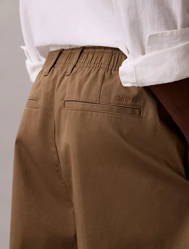 Bol Pamuklu Cotton Stretch Pantolon Bol Pamuklu Cotton Stretch Pantolon