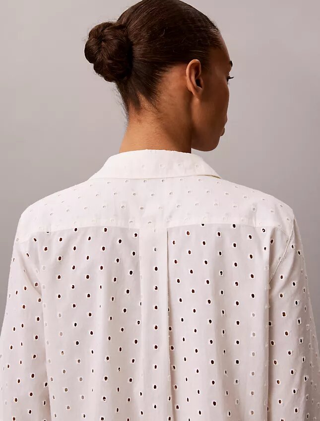 Broderie Anglaise Düğmeli Gömlek Broderie Anglaise Düğmeli Gömlek