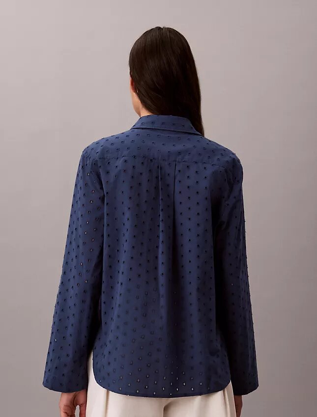 Broderie Anglaise Düğmeli Gömlek Broderie Anglaise Düğmeli Gömlek