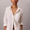 Broderie Anglaise Düğmeli Gömlek Broderie Anglaise Düğmeli Gömlek