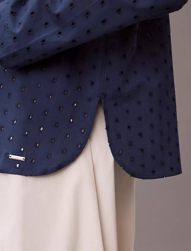 Broderie Anglaise Düğmeli Gömlek Broderie Anglaise Düğmeli Gömlek