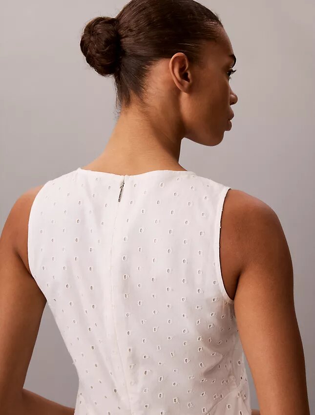 Broderie Midi Elbiseler Broderie Midi Elbiseler