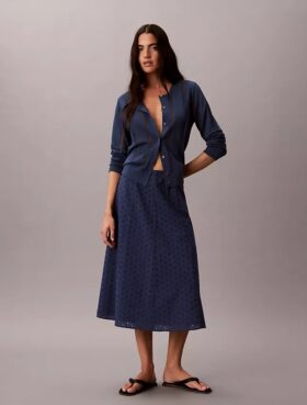 Broderie Midi Etek