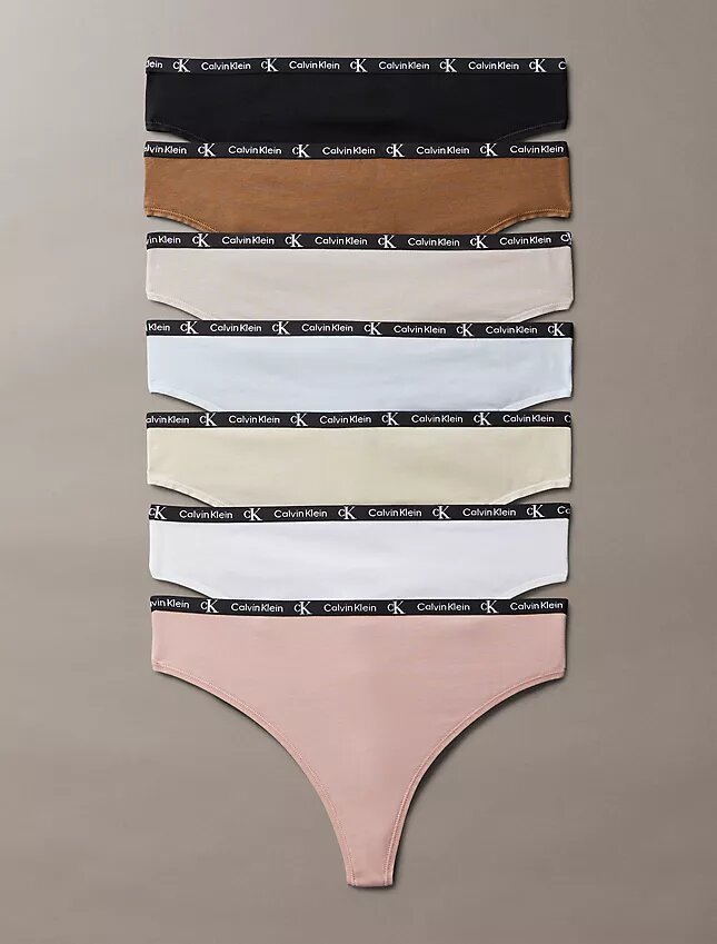 Calvin Klein 1996 Cotton Stretch 7’li Paket Modern Thong Calvin Klein 1996 Cotton Stretch 7’li Paket Modern Thong