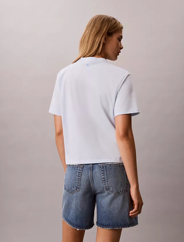 Calvin Klein Logo Grafikli Boxy Tişört Calvin Klein Logo Grafikli Boxy Tişört