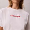 Calvin Klein Logo Grafikli Boxy Tişört Calvin Klein Logo Grafikli Boxy Tişört