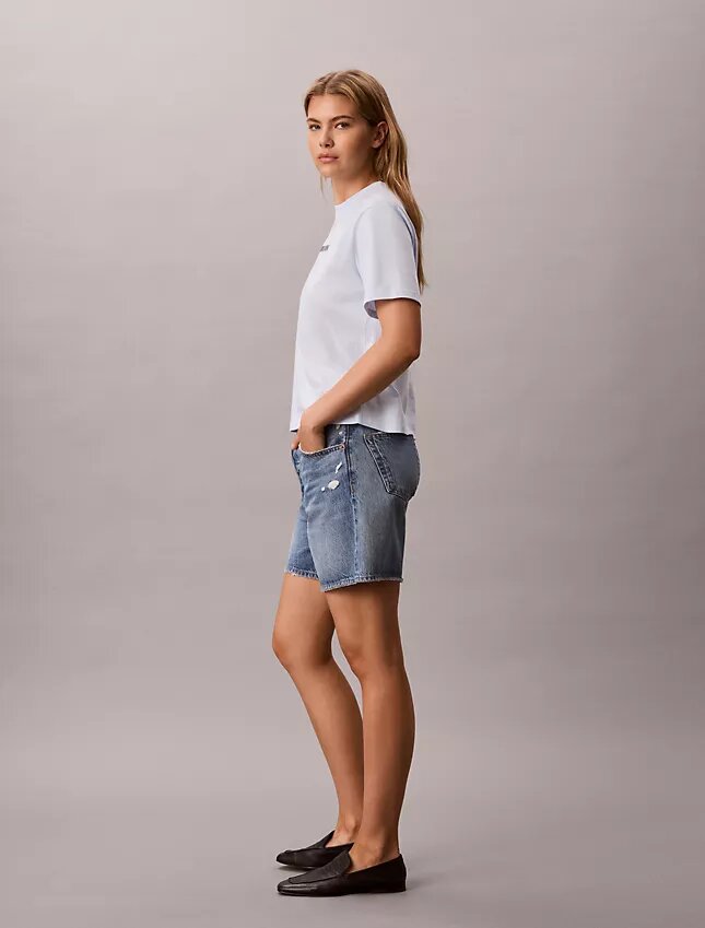 Calvin Klein Logo Grafikli Boxy Tişört Calvin Klein Logo Grafikli Boxy Tişört