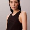 Calvin Klein Logo Midi Tank Elbiseler Calvin Klein Logo Midi Tank Elbiseler