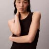Calvin Klein Logo Midi Tank Elbiseler Calvin Klein Logo Midi Tank Elbiseler