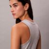 Calvin Klein Logo Midi Tank Elbiseler Calvin Klein Logo Midi Tank Elbiseler