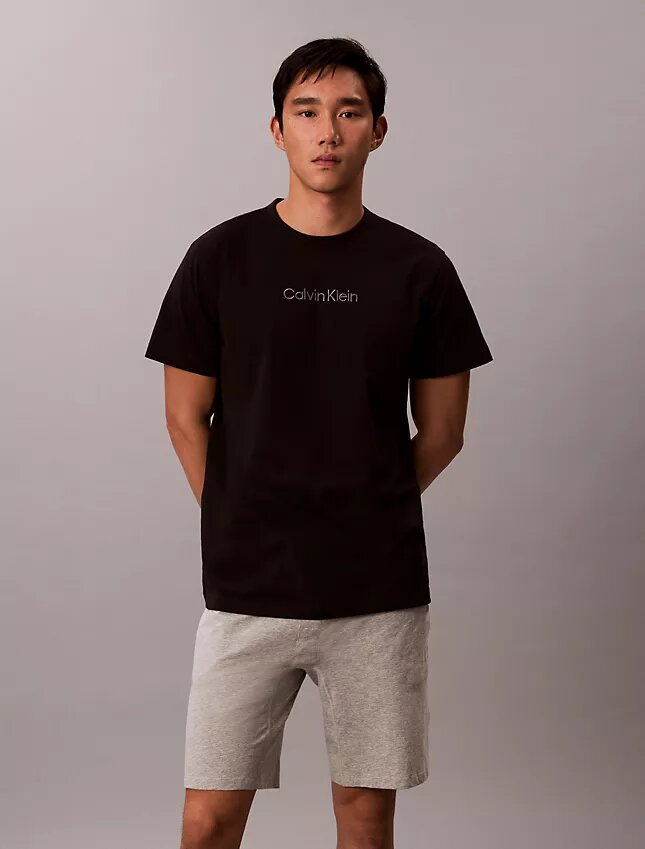Calvin Klein Logolu Pijama Tişörtü Calvin Klein Logolu Pijama Tişörtü