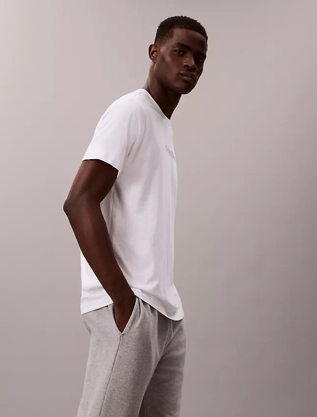 Calvin Klein Logolu Pijama Tişörtü Calvin Klein Logolu Pijama Tişörtü