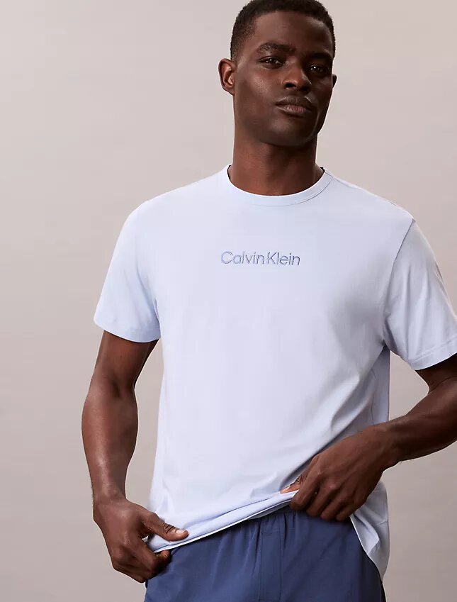 Calvin Klein Logolu Pijama Tişörtü Calvin Klein Logolu Pijama Tişörtü