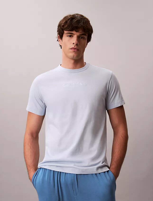 Calvin Klein Logolu Pijama Tişörtü Calvin Klein Logolu Pijama Tişörtü