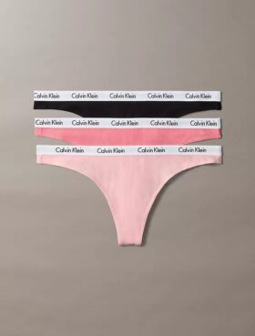Carousel Cotton Stretch Ribana 3’lü Paket Thong