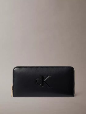 Cesur Monogramlı Uzun Fermuarlı Cüzdan