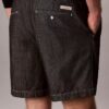 Chambray Düz 7″ Çekip Giyilen Şort