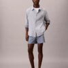 Chambray Çekip Giyilen Şort Chambray Çekip Giyilen Şort