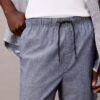 Chambray Çekip Giyilen Şort Chambray Çekip Giyilen Şort
