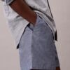 Chambray Çekip Giyilen Şort Chambray Çekip Giyilen Şort