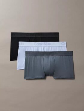 CK Black 3’lü Paket Low Rise Trunk