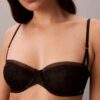 CK Black Bridal Hafif Astarlı Balconette Sütyen CK Black Bridal Hafif Astarlı Balconette Sütyen