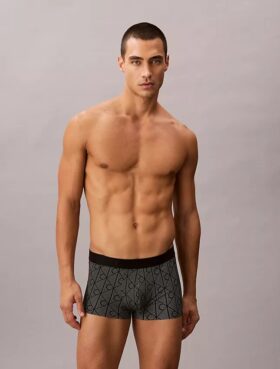 CK Black Desenli Low Rise Trunk