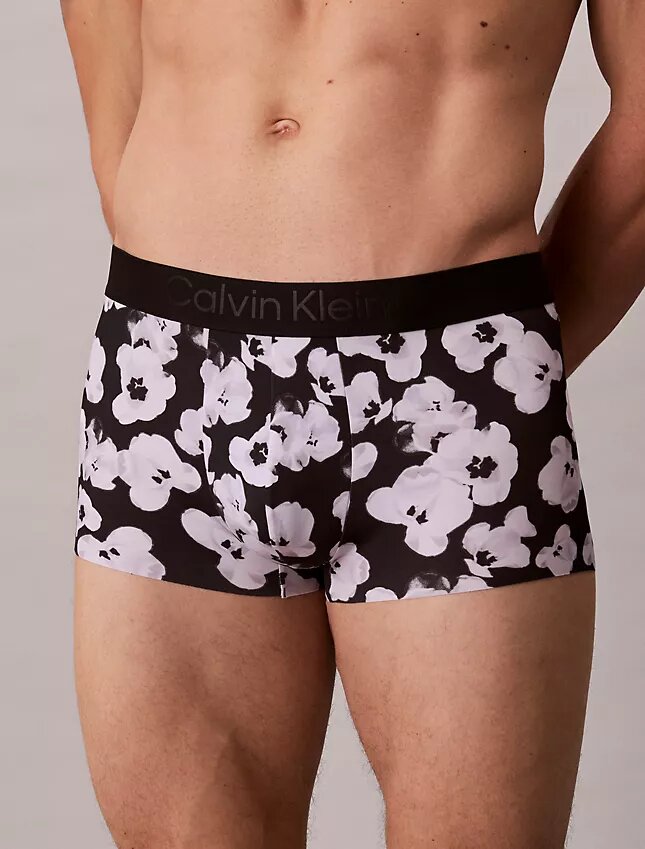 CK Black Desenli Low Rise Trunk CK Black Desenli Low Rise Trunk