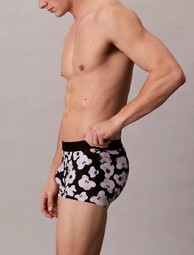 CK Black Desenli Low Rise Trunk CK Black Desenli Low Rise Trunk