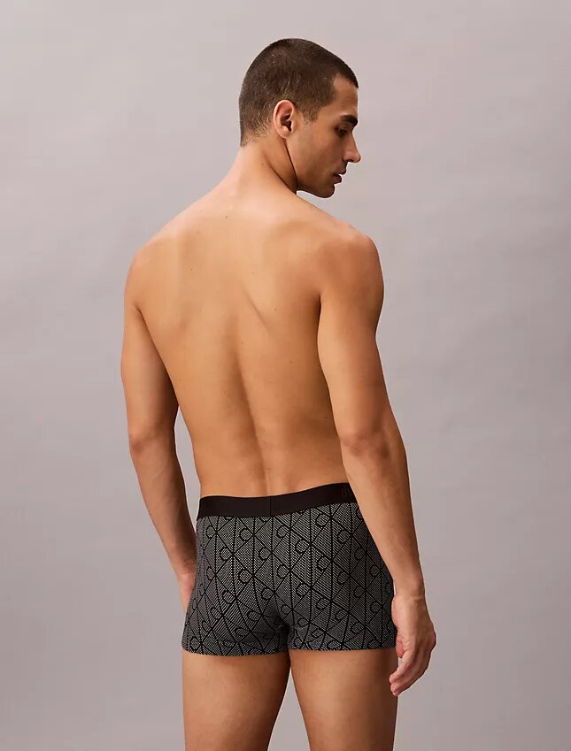 CK Black Desenli Low Rise Trunk CK Black Desenli Low Rise Trunk