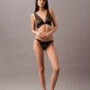 CK Black Geo Dantel Unlined Üçgen Sütyen CK Black Geo Dantel Unlined Üçgen Sütyen