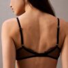CK Black Geo Dantel Unlined Plunge Sütyen CK Black Geo Dantel Unlined Plunge Sütyen