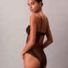 CK Black Çiçek Desenli Dantel Bodyler CK Black Çiçek Desenli Dantel Bodyler