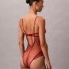 CK Black Çiçek Desenli Dantel Bodyler CK Black Çiçek Desenli Dantel Bodyler