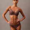 CK Black Çiçek Desenli Dantel Push-up Plunge Sütyen CK Black Çiçek Desenli Dantel Push-up Plunge Sütyen