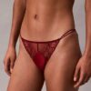 CK Black Çiçekli Dantel Bikini