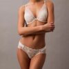 CK Black Çiçekli Dantel Bikini