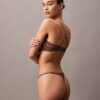 CK Black Çiçekli Dantel Thong CK Black Çiçekli Dantel Thong