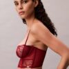 CK Black Çiçekli Dantel Unlined Balconette Sütyen CK Black Çiçekli Dantel Unlined Balconette Sütyen