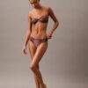CK Black Çiçekli Dantel Unlined Balconette Sütyen