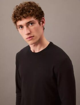 CK Black Uyku Slim Crewneck Tişört