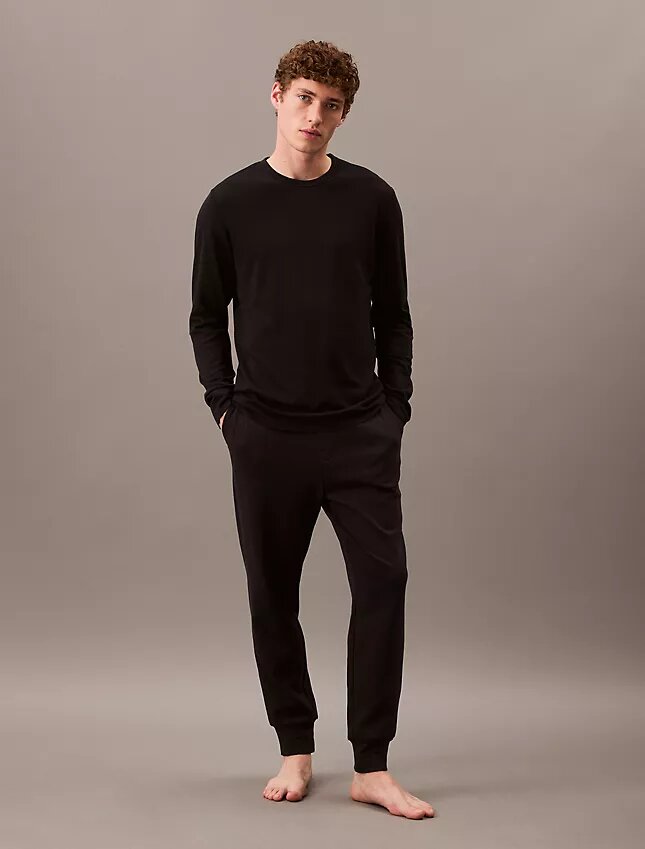 CK Black Uyku Slim Crewneck Tişört CK Black Uyku Slim Crewneck Tişört