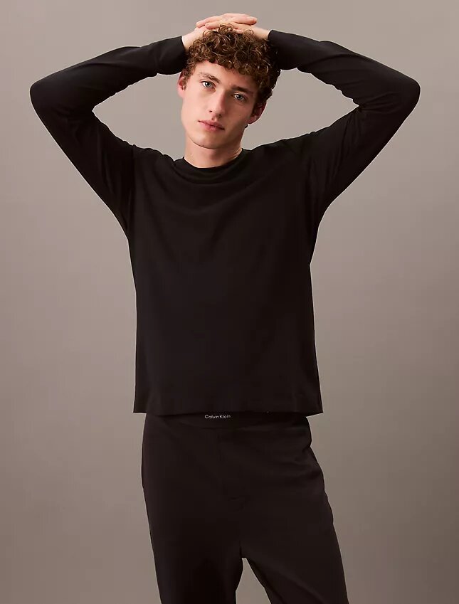 CK Black Uyku Slim Crewneck Tişört CK Black Uyku Slim Crewneck Tişört