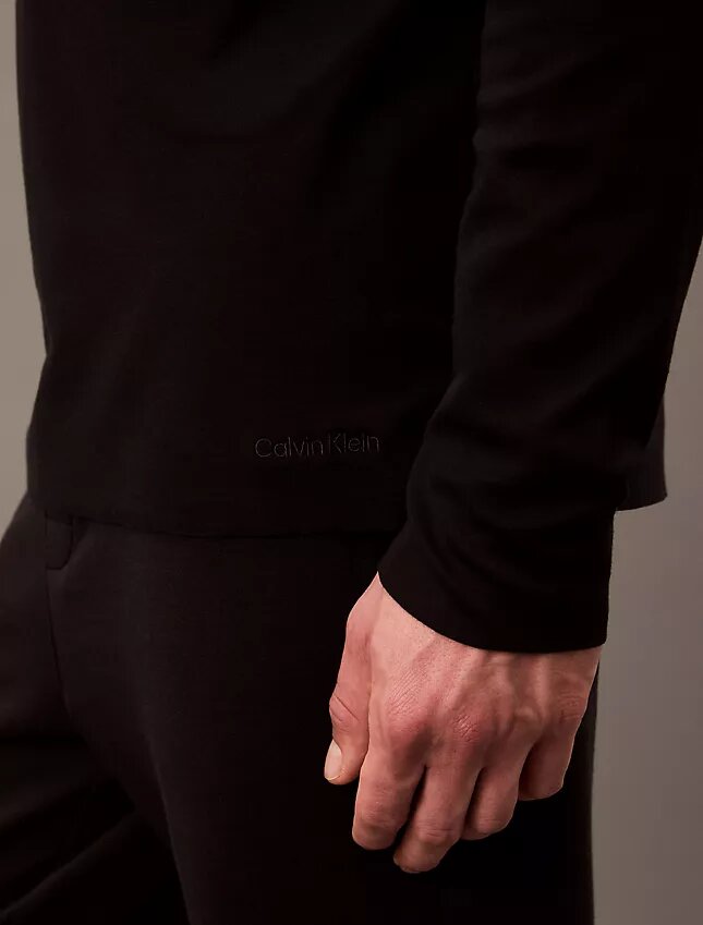 CK Black Uyku Slim Crewneck Tişört CK Black Uyku Slim Crewneck Tişört