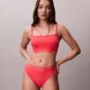 CK Icon Düz Renkli Bikini