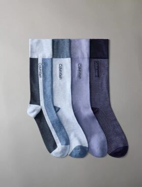 Colorblock Crew 4’lü Paket Elbiseler İçin Çoraplar