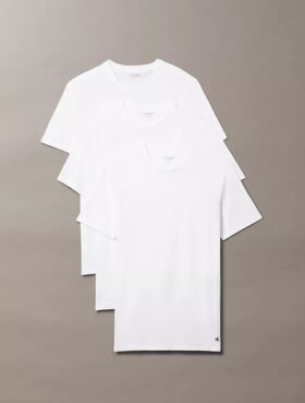 Cotton Classics 3’lü Paket Klasik Kesim Bisiklet Yaka Tişört